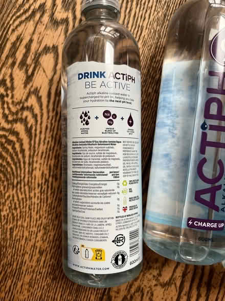 Photo of free 4 x 600ml Bottles of Ionised Drinking Water (Teddington TW11) #2