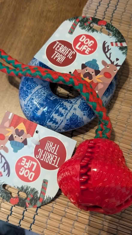 Photo of free Dogs chew toys with tags (Cheshunt) #1