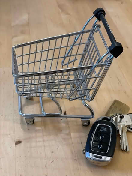 Photo of free Mini shopping trolley toy/ornament (Chilworth GU4) #1