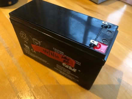 Photo of free Small 12V battery (OX4 Iffley) #1