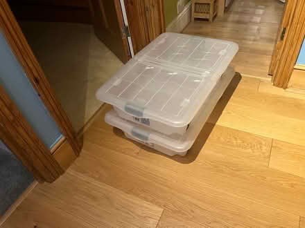 Photo of free Underbed storage boxes (Goodmayes IG3) #3