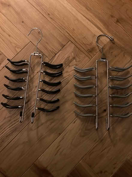 Photo of free 2 x hanging tie racks (SE9) #1