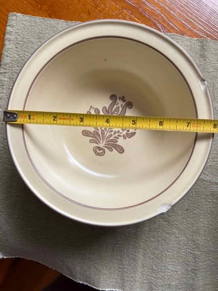 Photo of free Pfaltzgraff stoneware bowl (SE DC (SE DC (Ward 7)) #1