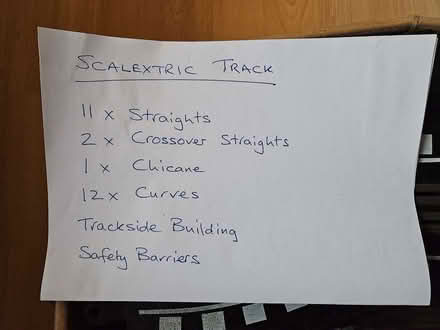 Photo of free Scalextric Track (Congleton CW12) #2