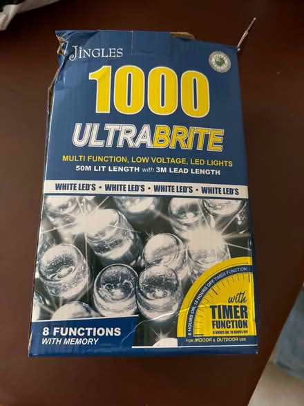 Photo of free 1000 ultrabrite Christmas lights (Bracknell Forest RG40) #1