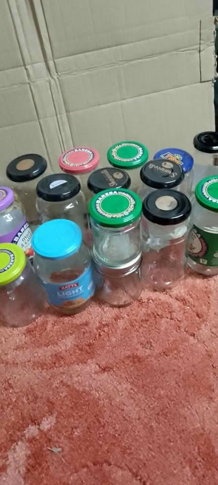 Photo of free jam/pickle jars (Roffey Horsham) #1