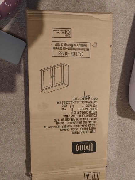 Photo of free Bathroom cabinet (Paddock Wood) #1