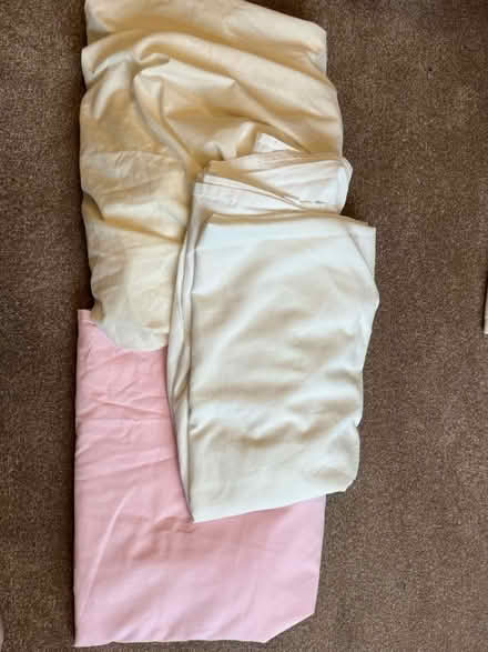 Photo of free 3xdouble bed fitted sheets (Beckenham BR3) #1