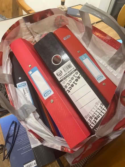 Photo of free 7 school/uni files (Chiswick W4) #1