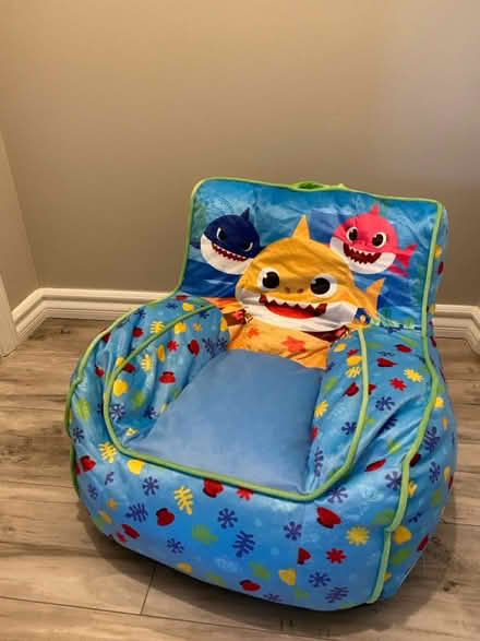 Photo of free Baby shark bean bag chair (San Mateo, ca) #1