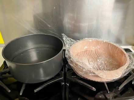 Photo of free 9” Cake form & silicone holder (Lawrence Expwy & Monroe Street) #1