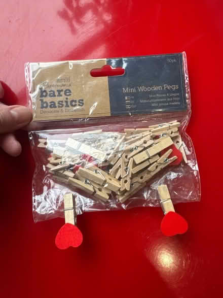 Photo of free Decorative mini pegs (Hitchin (Hitchin (South)) #1