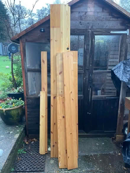 Photo of free Pine boards 135mm wide 21mm thick (Chilworth GU4) #1