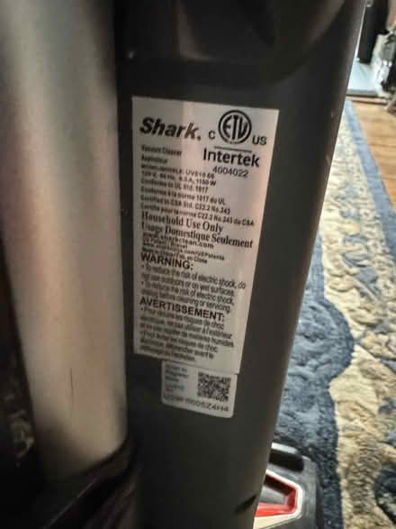 Photo of free broken Shark vacuum (Mt Vernon) #2