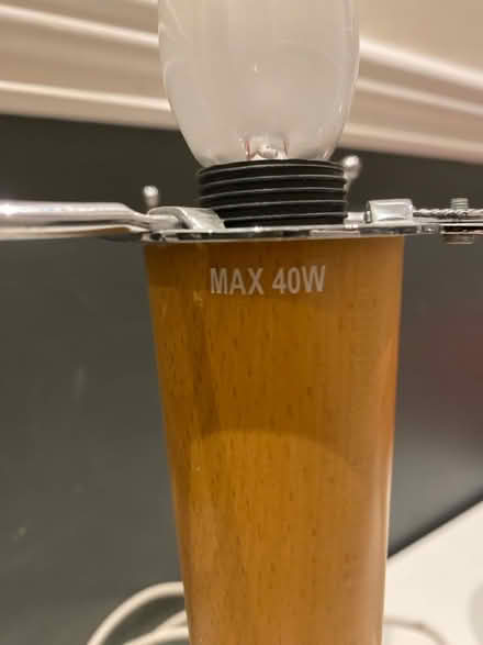 Photo of free 2 tablelamps (EH11) #2