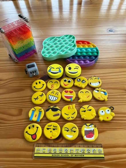 Photo of free Fidget toys and magnetic emojis (Basingstoke RG22) #1