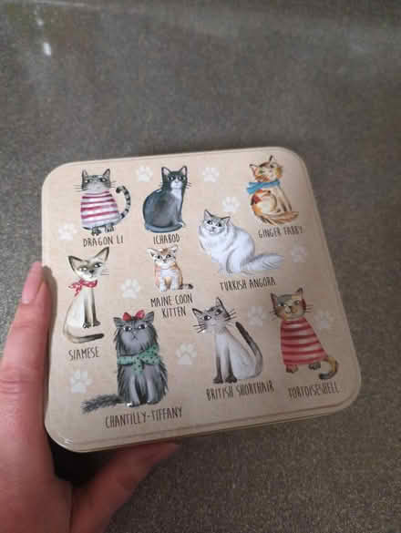 Photo of free Empty biscuits tin (Sheffield intake) #1