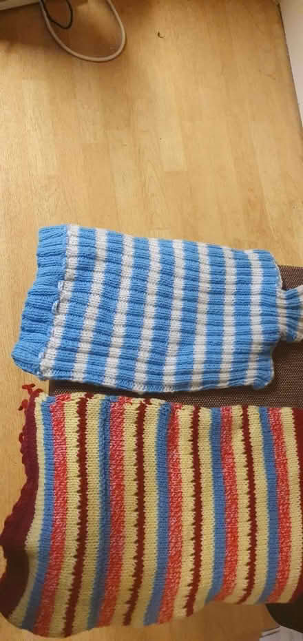 Photo of free 2 hot water bottle covers (Litchard, Bridgend cf31 1pq) #1