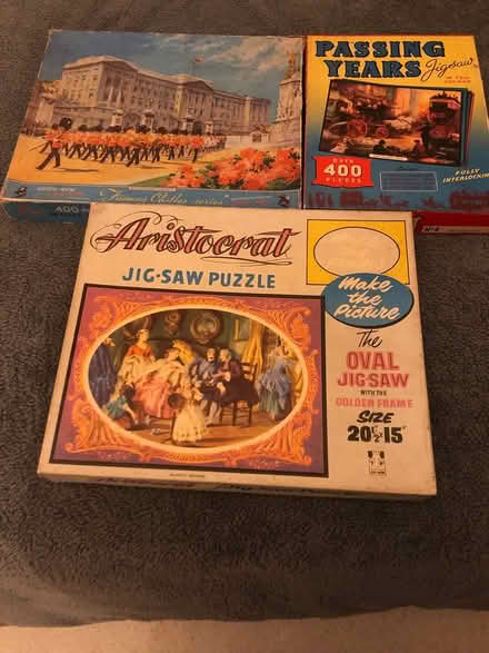 Photo of free Old Jigsaws x3 (RG6 Earley) #1