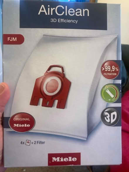 Photo of free 3 Miele FJM Vacuum Cleaner Bags (Ypsilanti Township) #2