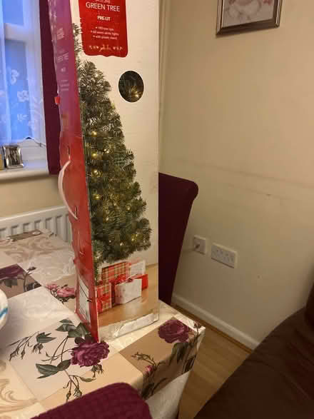 Photo of free Christmas tree with lights (AL2) #1