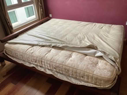 Photo of free Super king bed and mattress (Pemimpin Place) #1