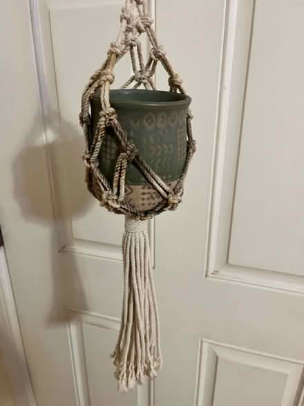 Photo of free 2 plant pots with holders (Vallejo, CA) #2