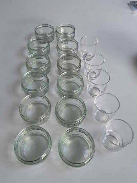 Photo of free 15 glass ramekin dishes and dessert glasses (Thames Ditton KT7) #1