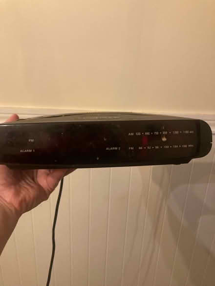 Photo of free Radio with Nonworking Clock (Ypsilanti Township) #1