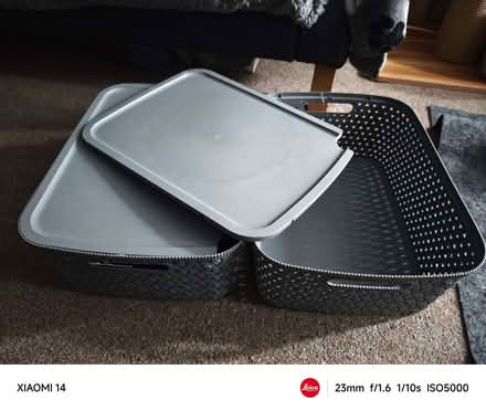 Photo of free 2 Storage boxes (CT11) #2