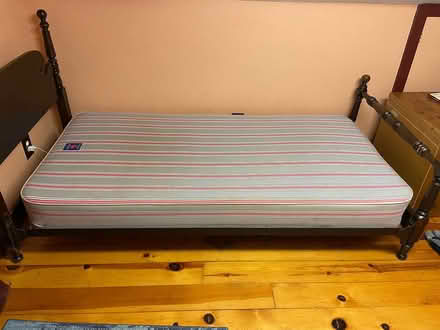 Photo of free Twin bed frame and box spring (Mac Groveland) #2