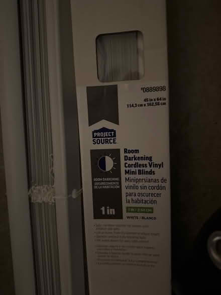 Photo of free 2 x 1” mini blinds (45” x 64”) (Cupertino) #2