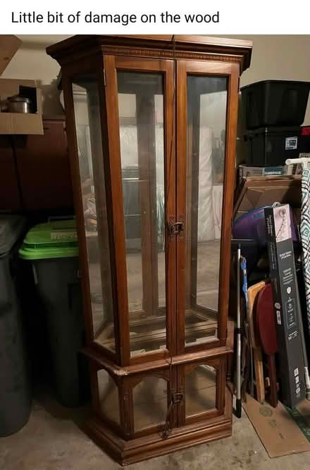 Photo of free Curio cabinet (Montgomery) #1