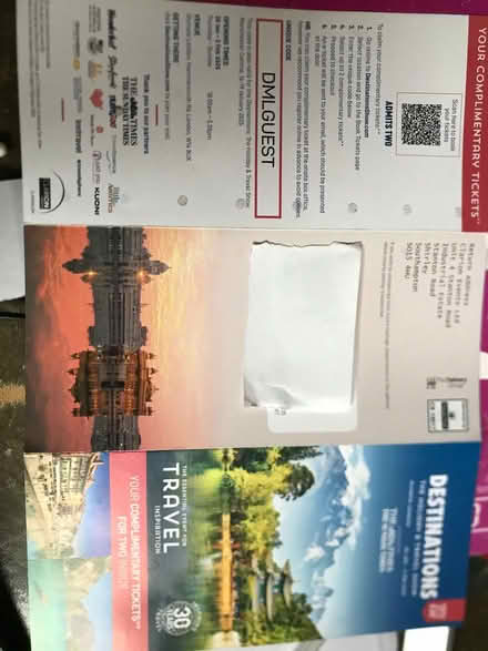 Photo of free Destinations travel show tickets (Goring-by-Sea BN12) #2