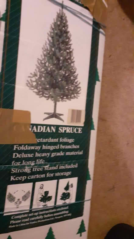 Photo of free Xmas tree - about 6 foot (Sandilands CR0) #1