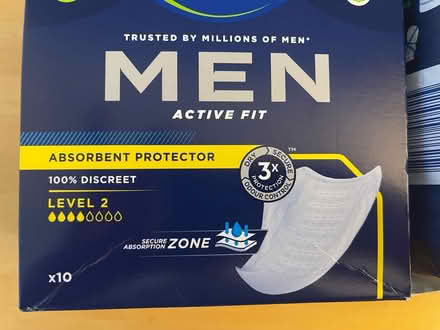 Photo of free Tena men’s pants and pads (IG10 high beech) #2