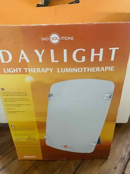 Photo of free Light therapy. SAD lamp in box (East Didsbury/Burnage) #1