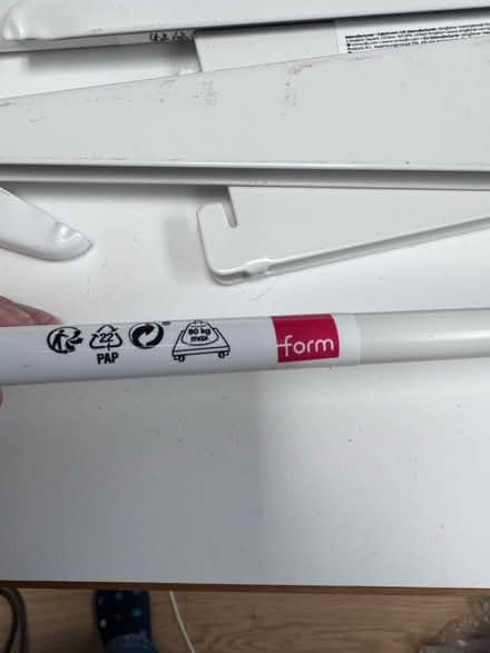 Photo of free Form Twinny twin slot shelf bracket (HP1) #3