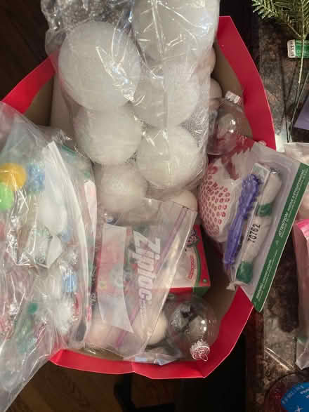 Photo of free Large bag of Christmas crafts (Downers Grove) #1