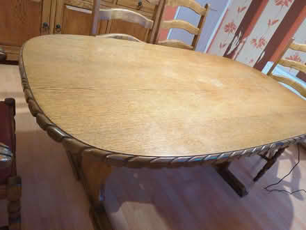 Photo of free dining table (Dublin Clonsilla) #1