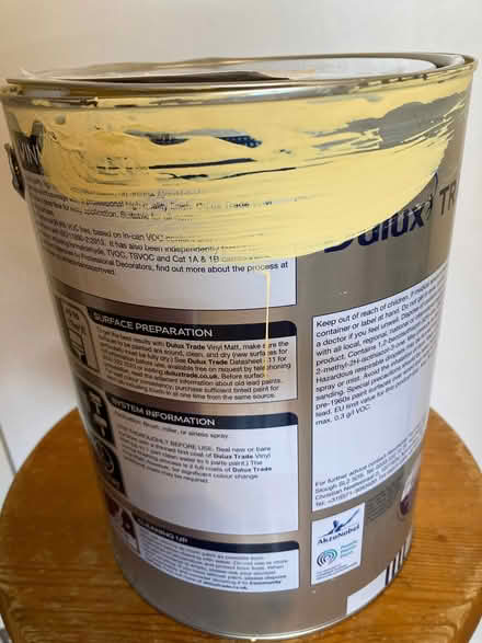 Photo of free Paint, Vinyl Matt. Butterscotch Syrup. (East Grinstead RH19) #1