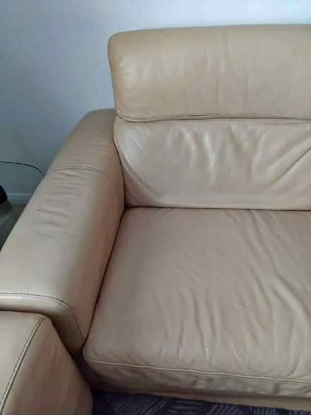 Photo of free Lovely Real Leather Sofas (Harold Hill RM3) #4