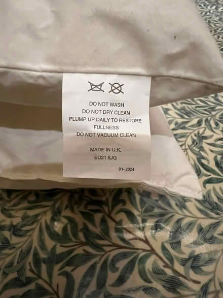 Photo of free Cushion inners (Sheffield Park TN22) #3