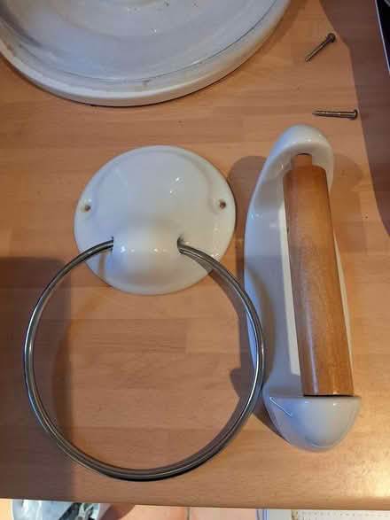 Photo of free Towel & toilet roll holder (Woking GU22) #1