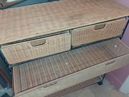 Photo of free Wicker storage shelving (Eastbourne BN20) #2