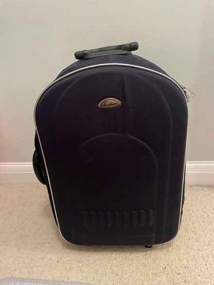 Photo of free Navy Suitcase with wheels (Brixton) #1