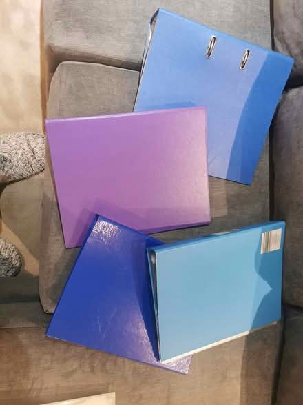Photo of free Folders x4 with plastic wallets (Br3) #1