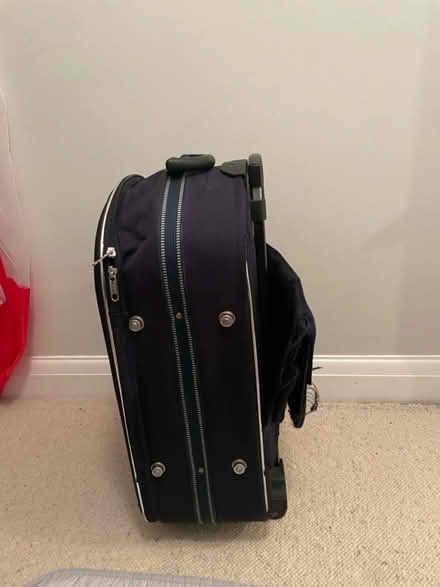 Photo of free Navy Suitcase with wheels (Brixton) #2