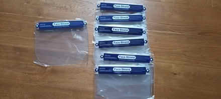 Photo of free 7 Face shields (Simmondley SK13) #1