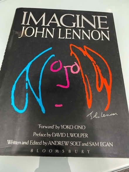 Photo of free John Lennon Hardback Book (South Harting GU31) #1